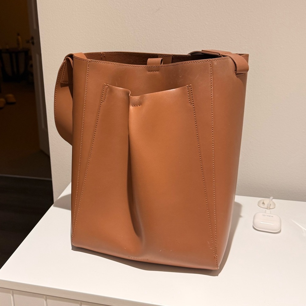 Everlane Studio Bag in Cognac